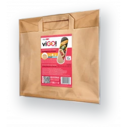 Paper bag with handle size L-5 pieces