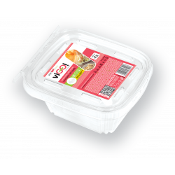 Lunch box with fork 500 ml - 4 pieces