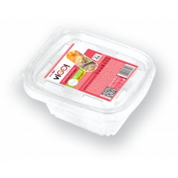 Lunch box with fork 500 ml - 4 pieces