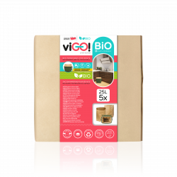 BIO Paper bags for waste 25L - 5 pcs