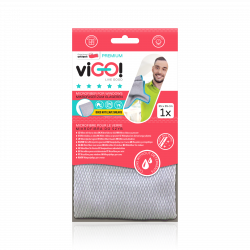 Premium Microfiber klud til vinduer og spejle 1 stk