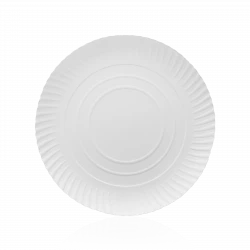 Професійні круглі паперові тарілки ⌀29см білі 50шт