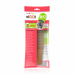 BIO Kubki papierowe 250 ml - 20 sztuk