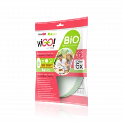 BIO Miski z trzciny cukrovej 500 ml - 6 sztuk