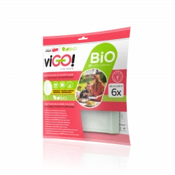 BIO Talerze z trzciny cukrowej 26 cm x 26 cm - 6 sztuk