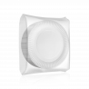 Professional Talerze papierowe okrągłe ⌀ 18cm białe 50szt