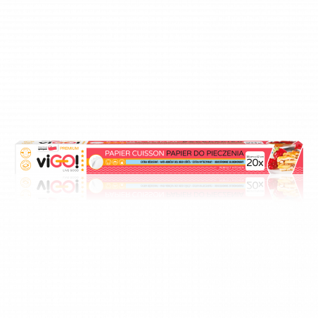 viGO! Premium Baking paper white 20 sheets RS