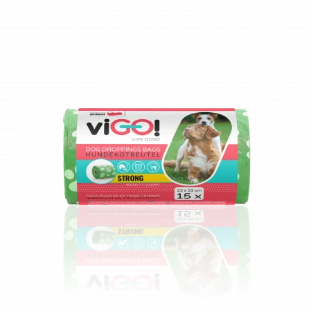 viGO! Dog waste bags 15pcs.