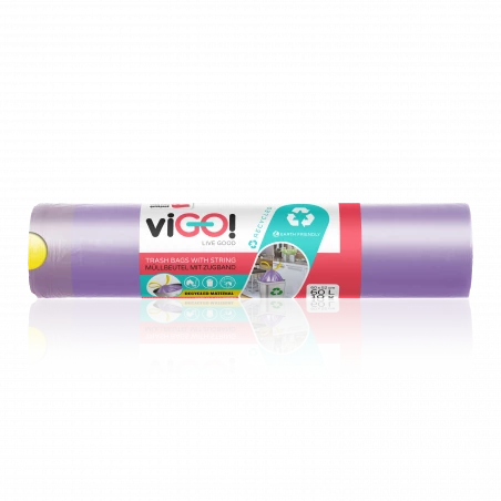 viGO! Premium LD somas ar lenti, violets, 60L, 10gab