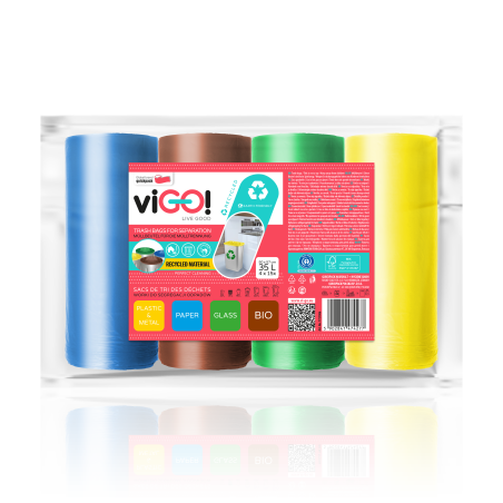 viGO! Eco Borse LD standard MIX colori MU 4 pz