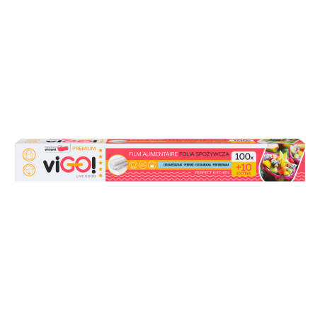 viGO! Film alimentaire 100 feuilles +10 cartons