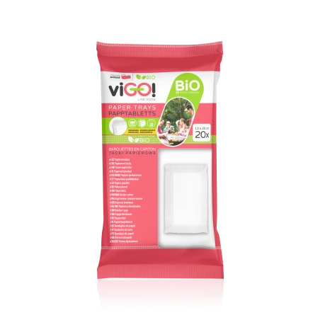 viGO! BIO Paper trays white...