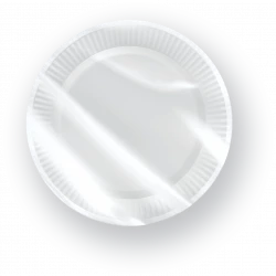 Papír tányérok méret L-50 darab