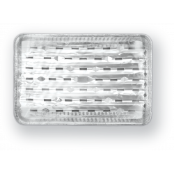 Aluminum tray to grill size S-3 x