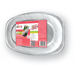 Aluminij pladnji velikost kosov L-2