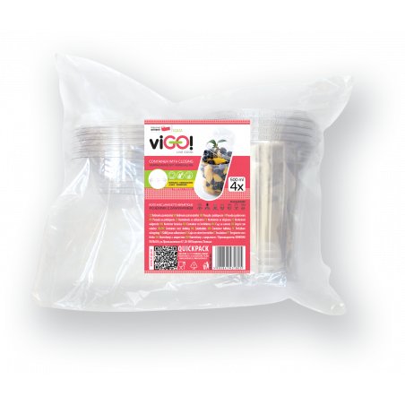 Vsebnik s 500 ml-4 Pack