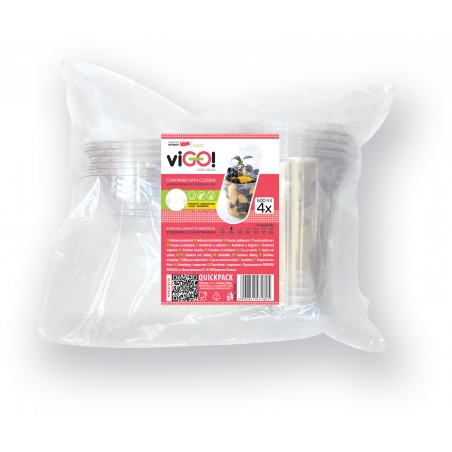 Vsebnik s 500 ml-4 Pack