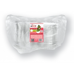 A salad container size S-25 pieces