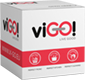 viGO! Bio Round papīra šķīvji ⌀18cm balti 24 gab